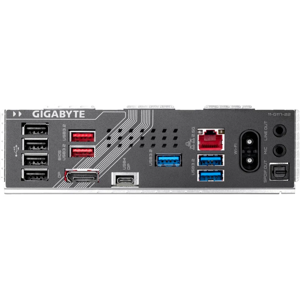 Imagen 3 de Tarjeta Madre Gigabyte Z890 GAMING X WIFI7 G10 LGA1851 4*DDR5 DP USB-C Opt 