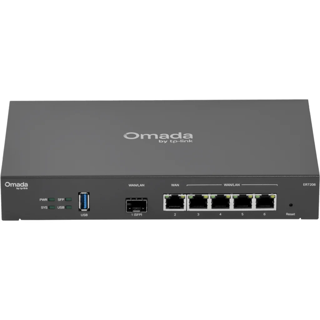Imagen 5 de Router TP-Link TL-ER7206 SafeStream V1, 1-SFP-WAN/LAN 5-1000 WAN/LAN USB-WAN