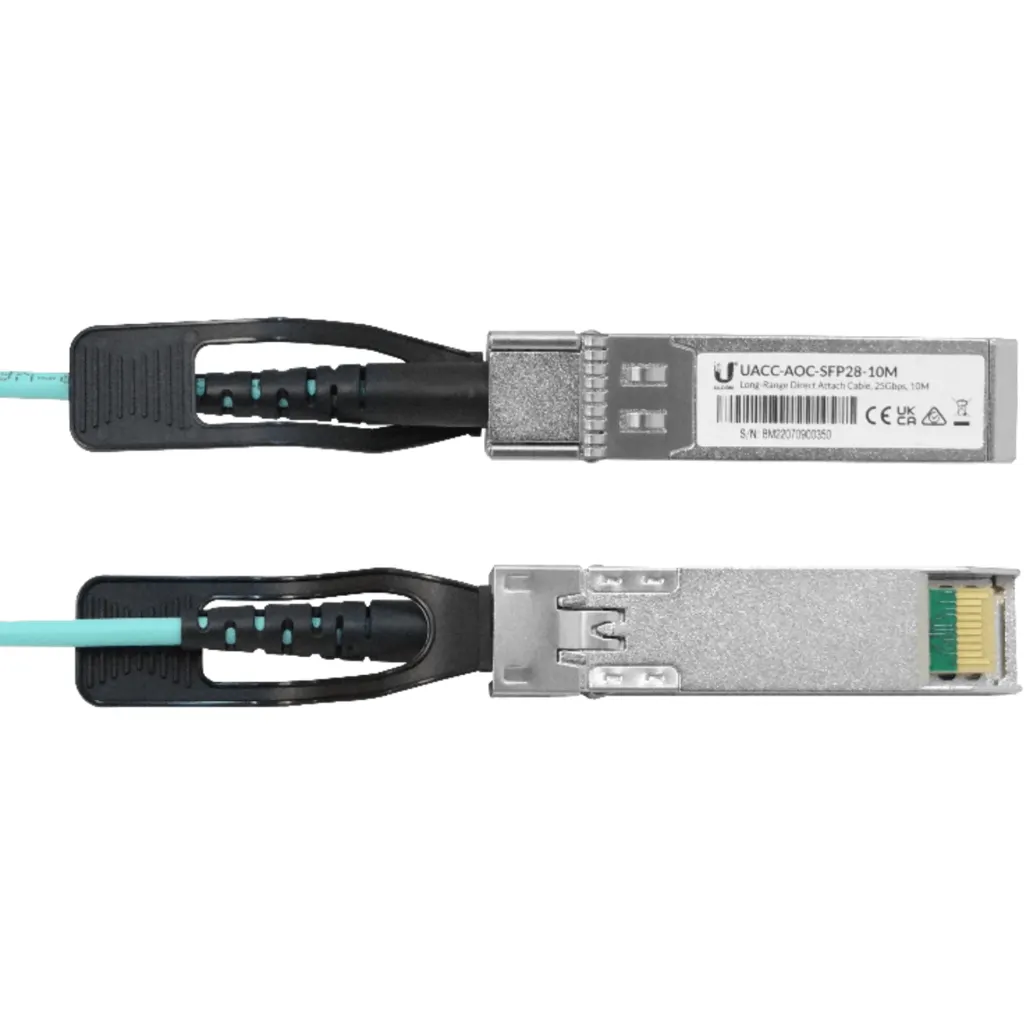 UBIQUITI 10m SFP28-25Gbps Cable 3mm Fibra-MM Direct UACC-AOC-SFP28-10M