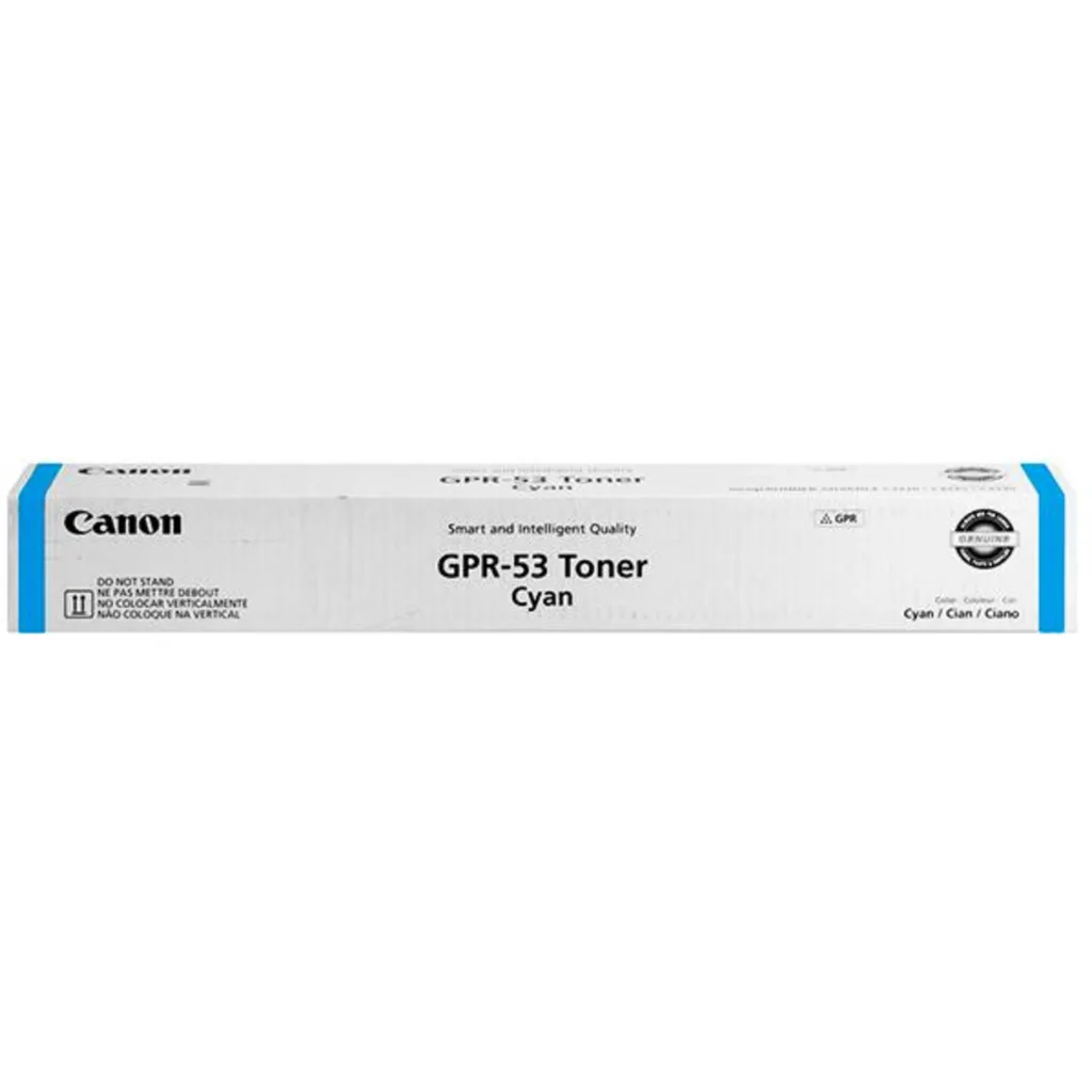 Toner Canon GPR-53 Cyan para imageRUNNER C3525i C3530i C3325i, 19000 Páginas