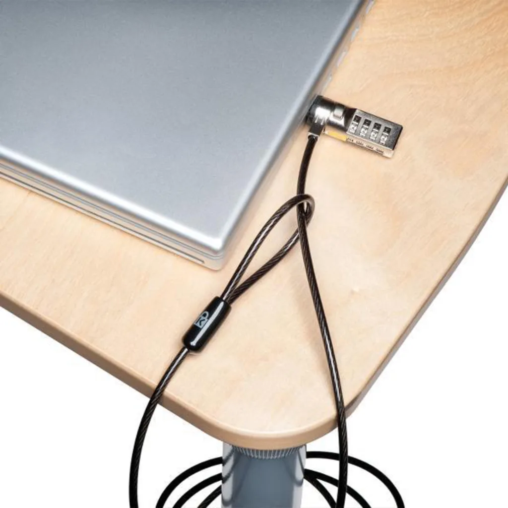 Imagen 1 de Cable de Seguridad Kensington MicroSaver 2mts Color Gris CON CLAVE (Reacondicionado)