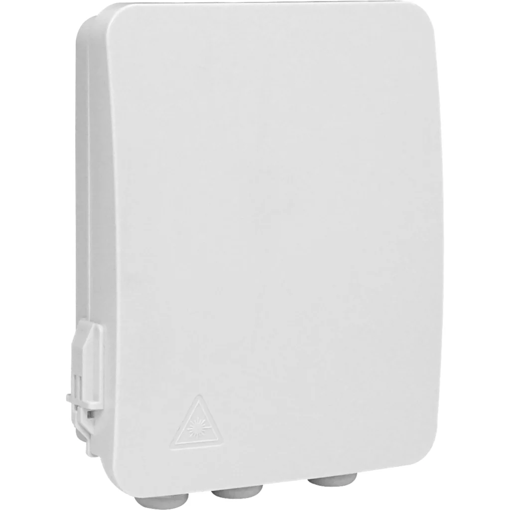 Imagen 6 de 12-Manguito 8-CL-Rectangular IP65 Caja Blanca Terminacion Fibra NAP