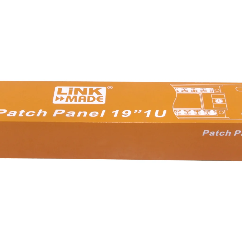 Imagen 3 de LINKMADE 12-RJ45 CAT5E UTP PATCH PANEL 1U UL CERTIFIC