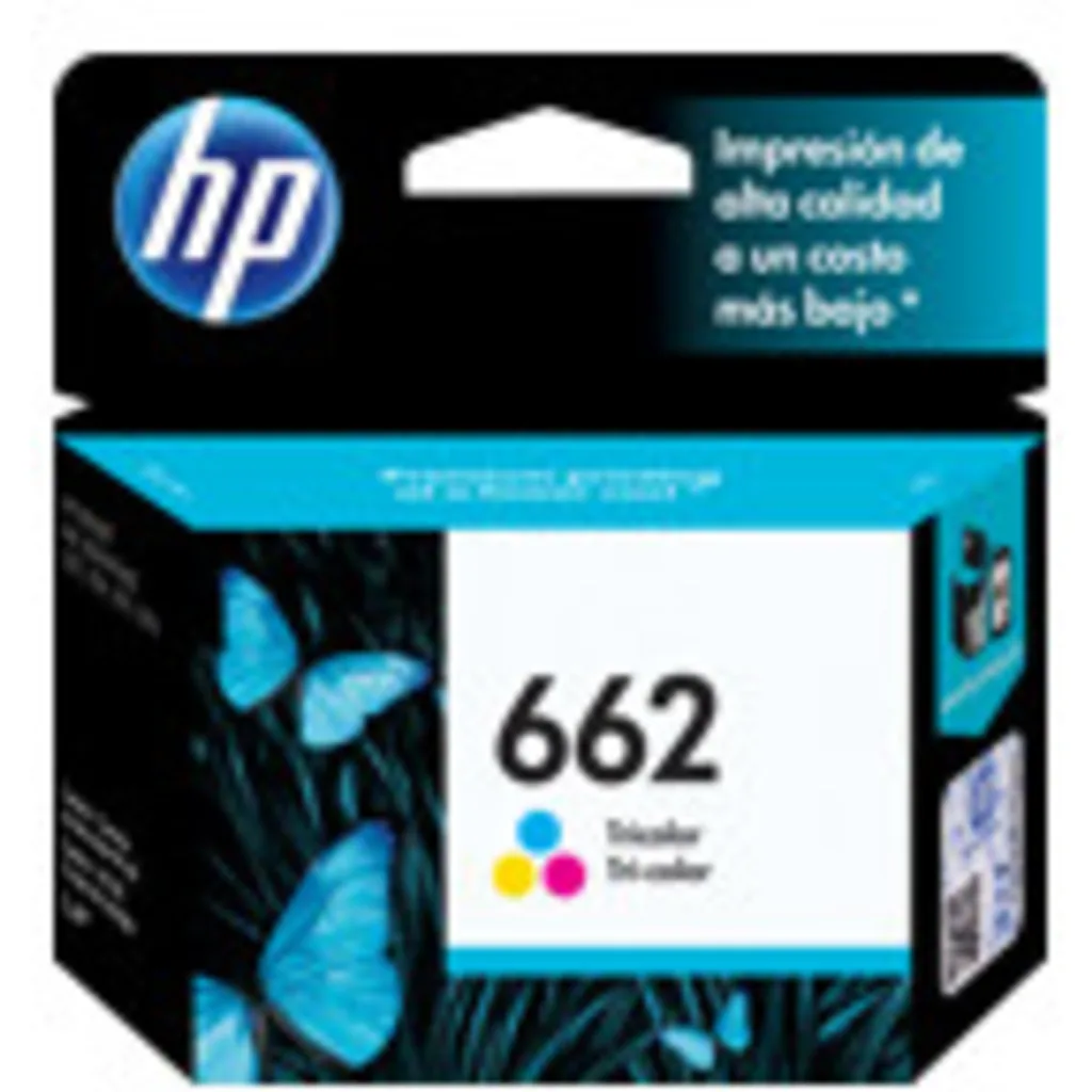 Imagen 3 de Cartridge HP 662 Tricolor Tinta para Imp DeskJet 1015/1515/2510/2645, 100Pág 2ml