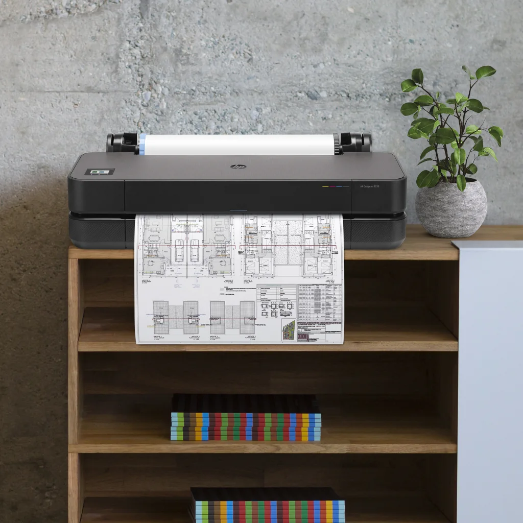 Imagen 4 de Plotter HP DesignJet T250 24" Inyección de Tintas color Ethernet USB 2.0 WiFi 