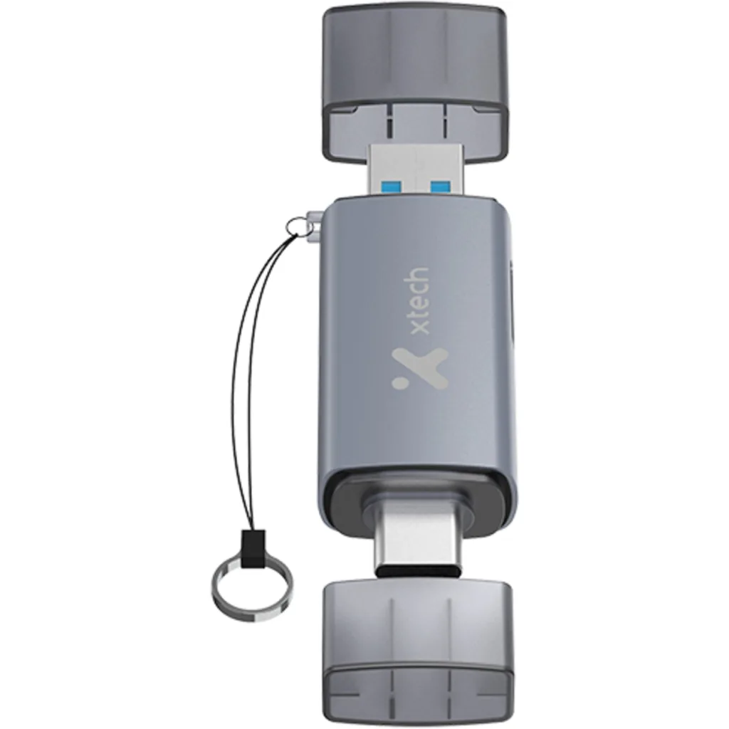 Imagen 4 de Lector de Tarjetas Xtech XTC-581, SD, MicroSD, Conexión USB 3.0, USB-C