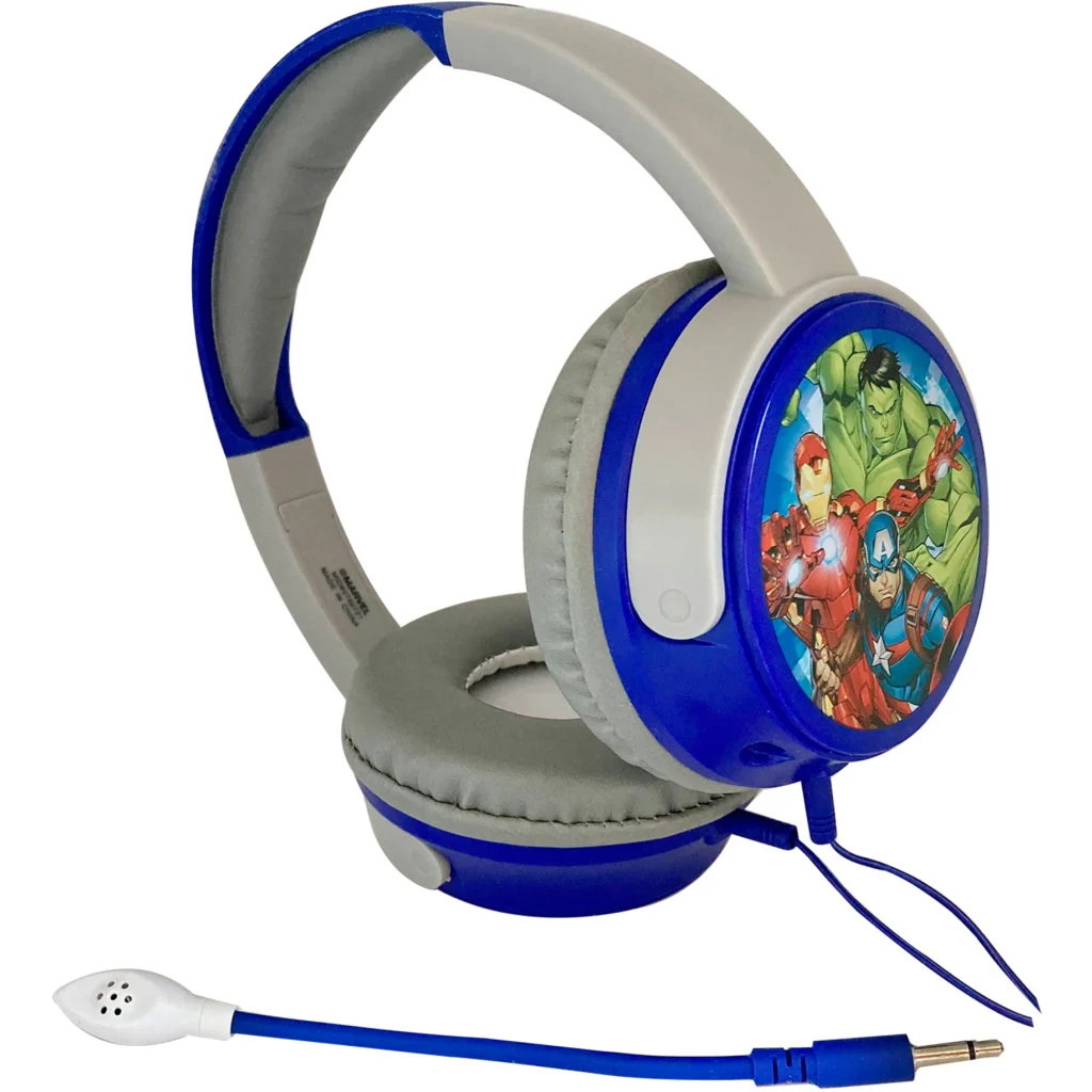 Imagen 2 de Disney Avengers Headphone - Gris / Azul (LFH13043-NOC-ESP-6)
