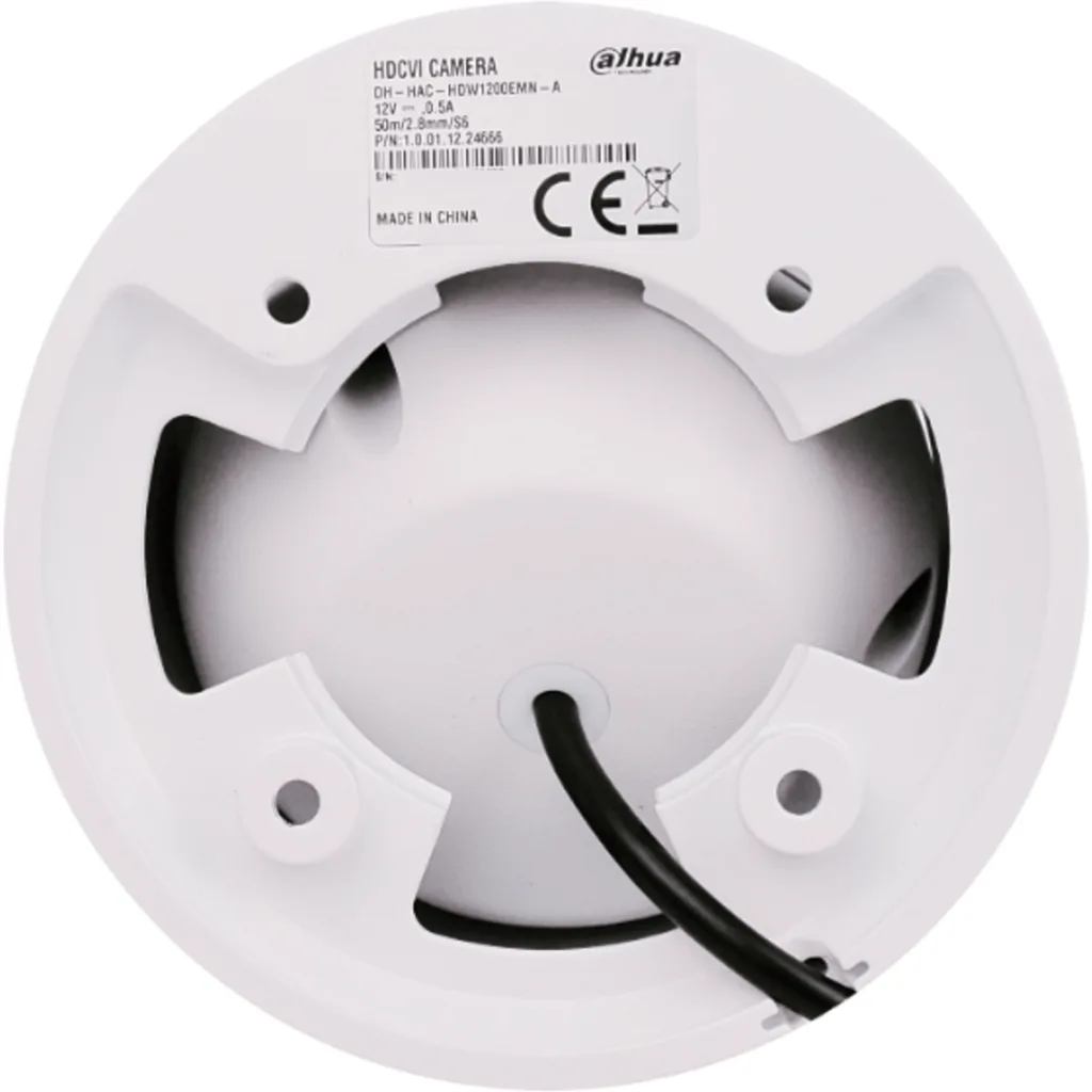 Imagen 1 de DAHUA 2,8mm IR50mt Camara Domo Analoga HDCVI 2MP 1080p HAC-HDW1200EM-A
