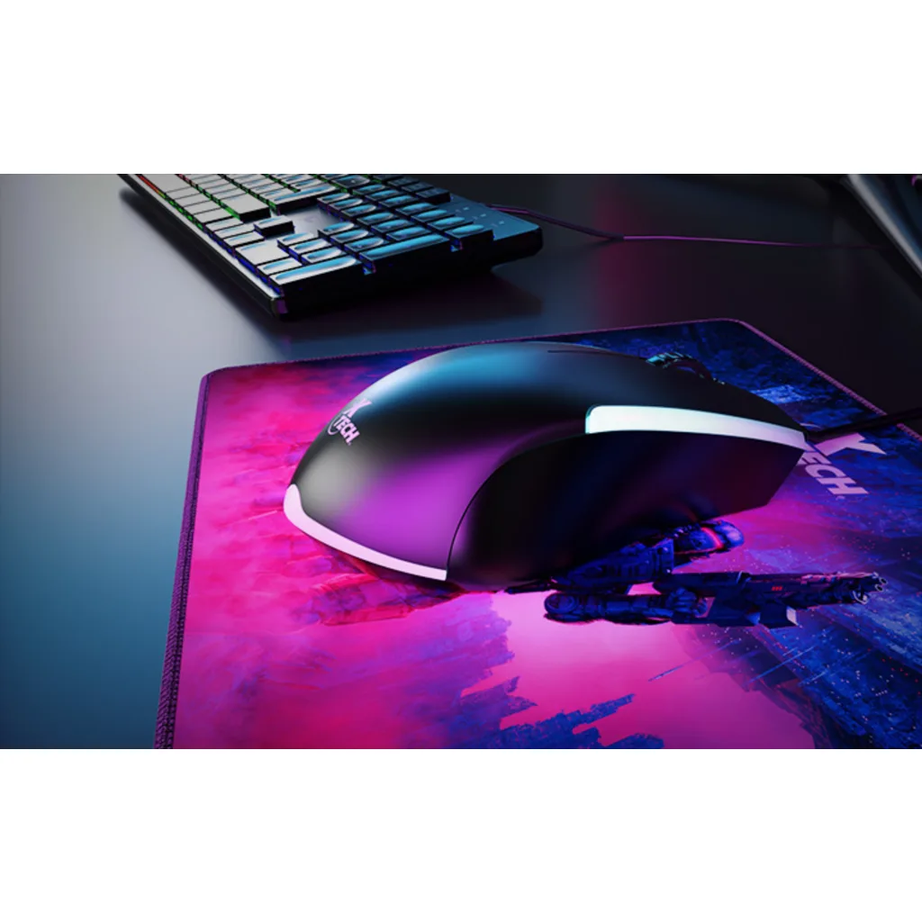 Imagen 4 de Kit Teclado Mouse MousePad XTech XTK-535S, Tec Español, Mouse 1200dpi, MPd 30*25