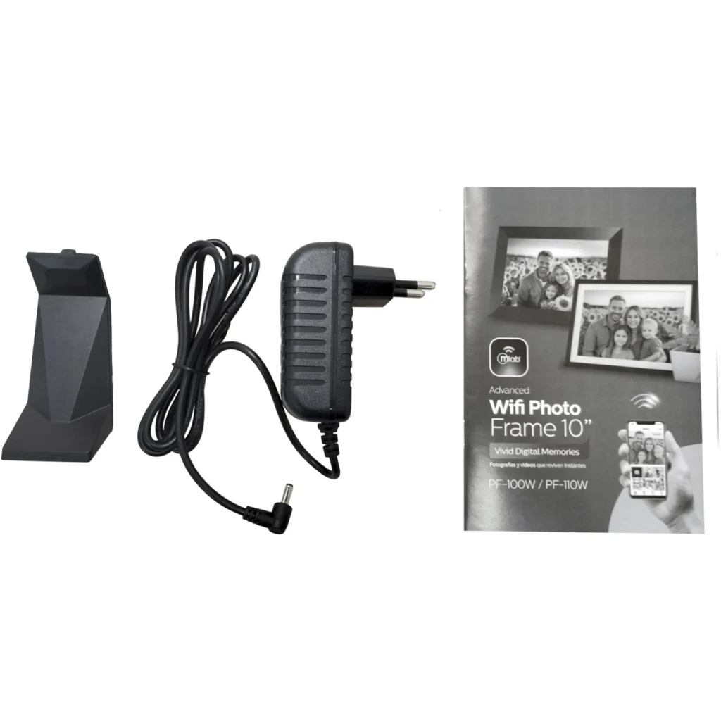 Imagen 4 de MLAB MARCO DIGITAL 10" WIFI APP / USB/ SD PHOTO FRAME BLACK PF-100W
