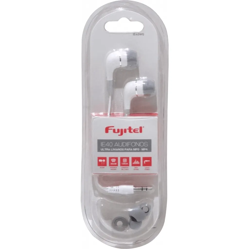 Audifono plug 3.5mm-M cable-100cm 30mW-max