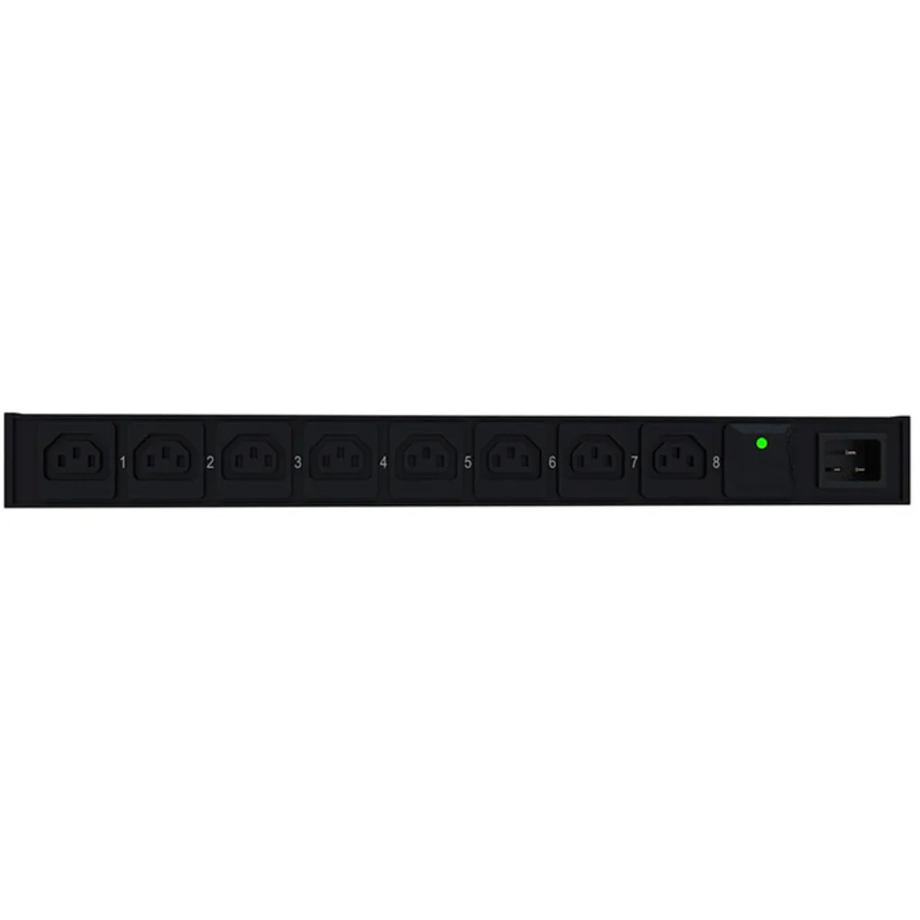 Imagen 3 de Forza - Power distribution unit - Rack-mountable - AC 200/240 V - 10 Tomas de Corriente - 8-C13 2-C19 1U SPD Metered