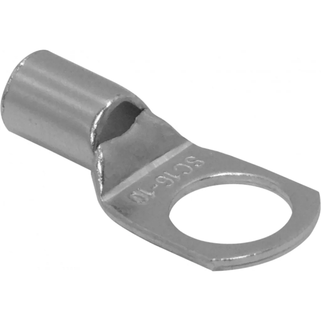 Ojo-10mm 16mm2-Cable 4-unids. Conector Cobre Estanado