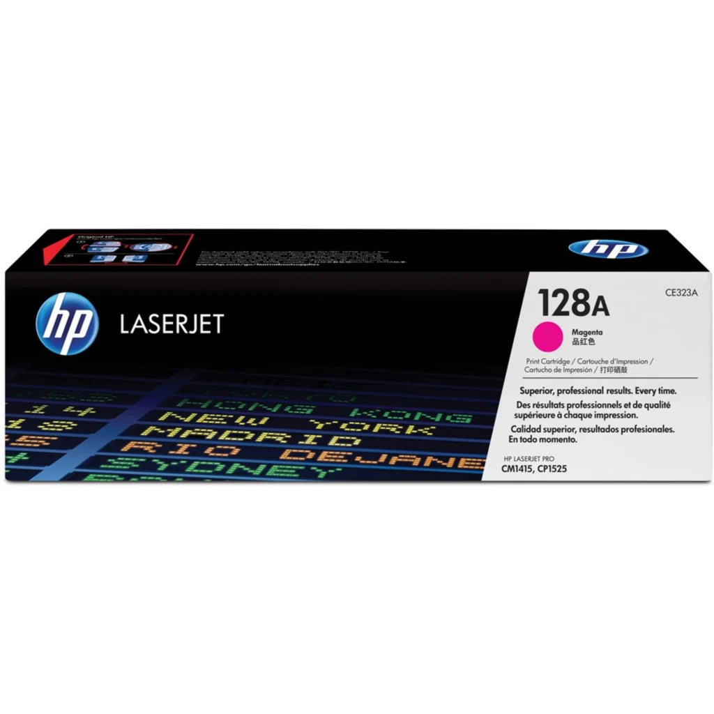Toner HP 128A Magenta para Impr Láser LaserJet Pro CM1415FN CP1525nw 1300 Página
