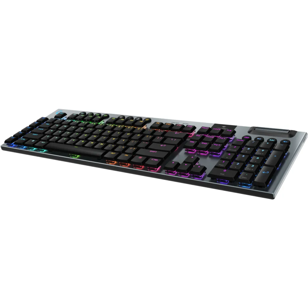 Imagen 3 de Teclado Gamer Inalámbrico Logitech G915 X LightSpeed RGB Inglés USB RF Bt Black