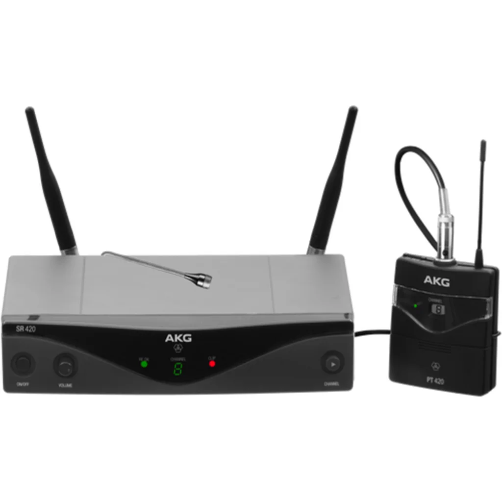 Imagen 2 de AKG WMS420 Presenter Set - Micrófono Inalámbrico de Alta Calidad