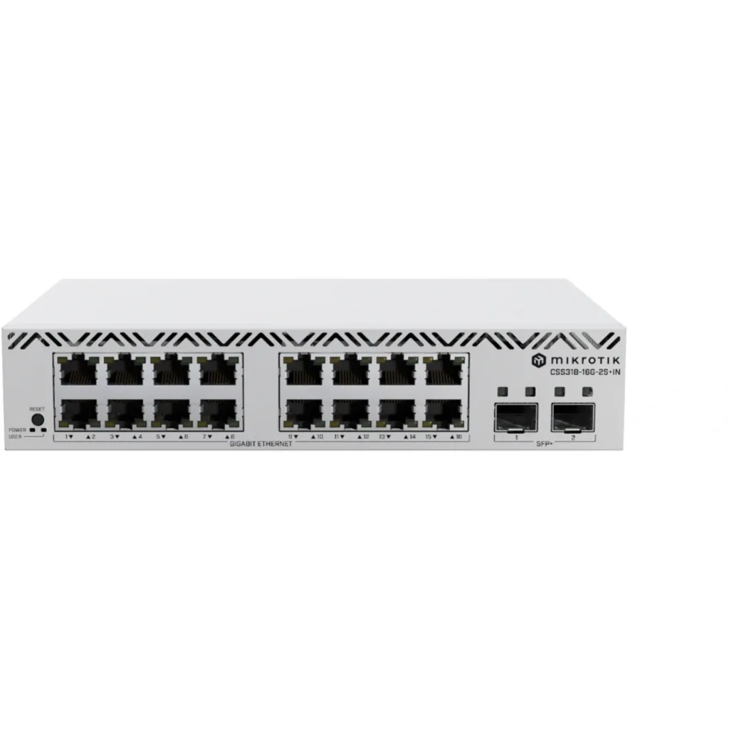 Imagen 1 de MIKROTIK Cloud Smart Switch 318-16G-2S+IN with SwitchOS