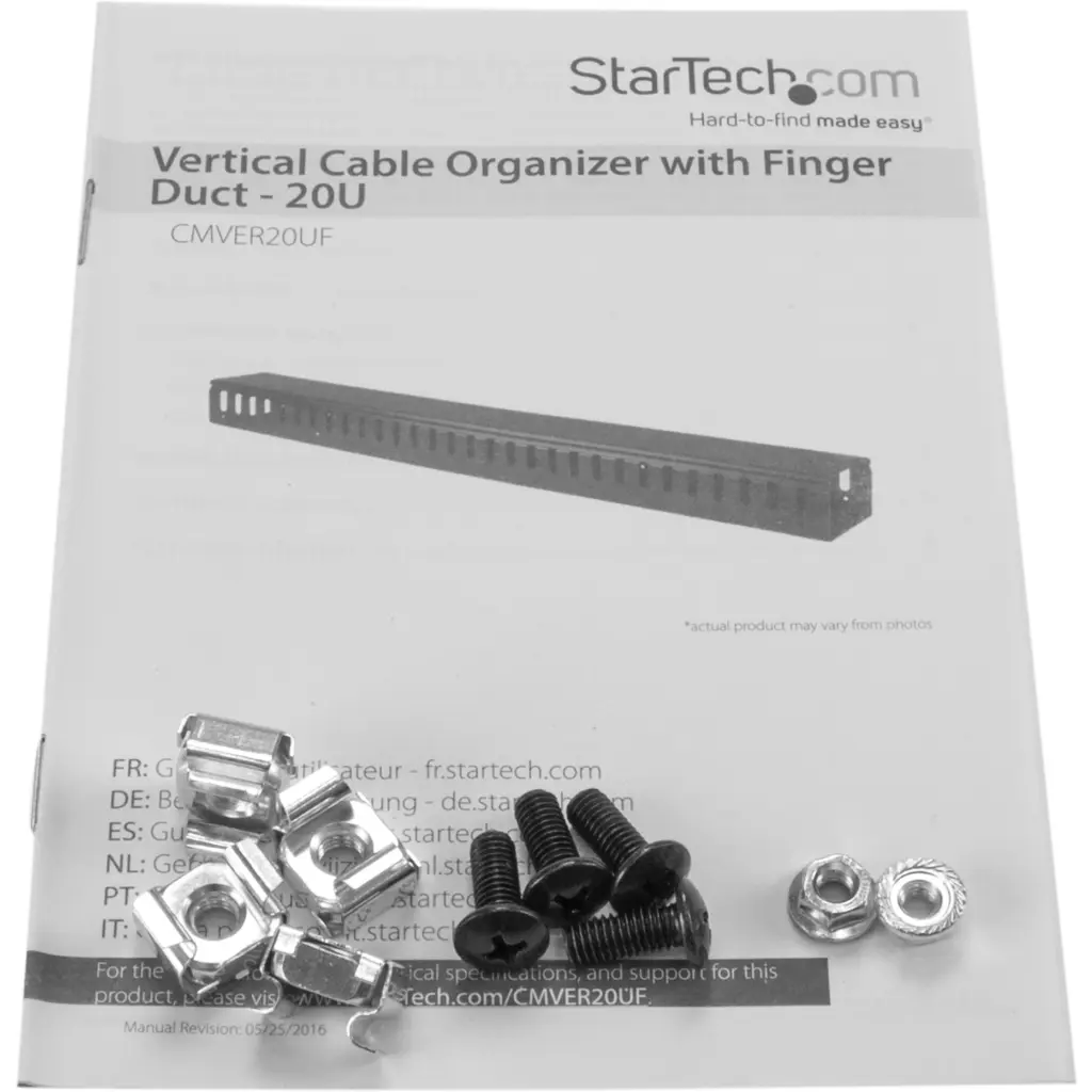 Imagen 10 de 3FT VERTICAL FINGER DUCT CABLE ORGANIZER