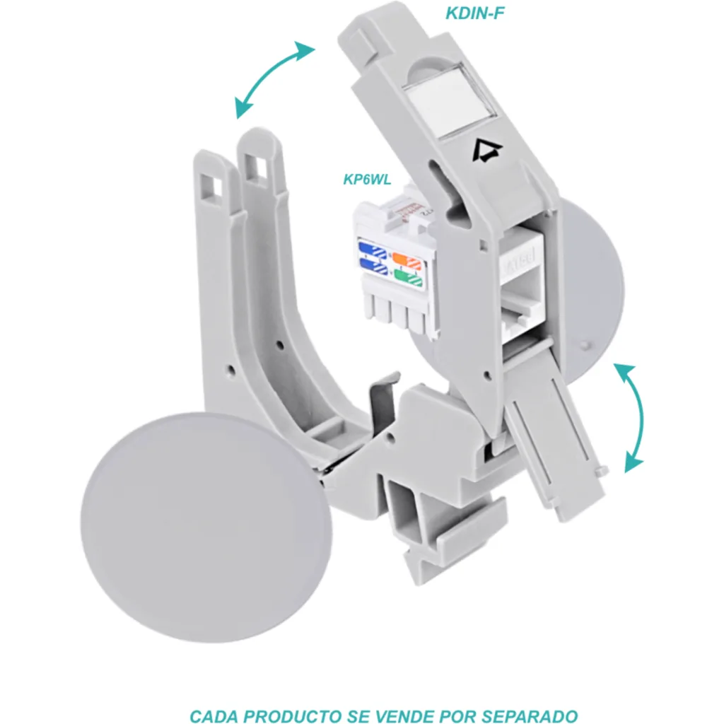 Imagen 3 de FURUKAWA Modulo Plastico Vacio para Carril Riel DIN 1-Keystone industr