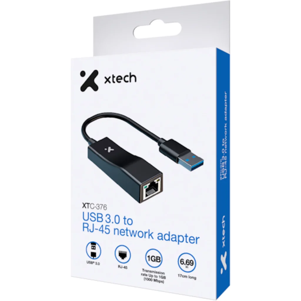Imagen 11 de Adaptador de Red USB 3.0 a LAN RJ-45 PVC 28AWG Longitud de cable 17 cm