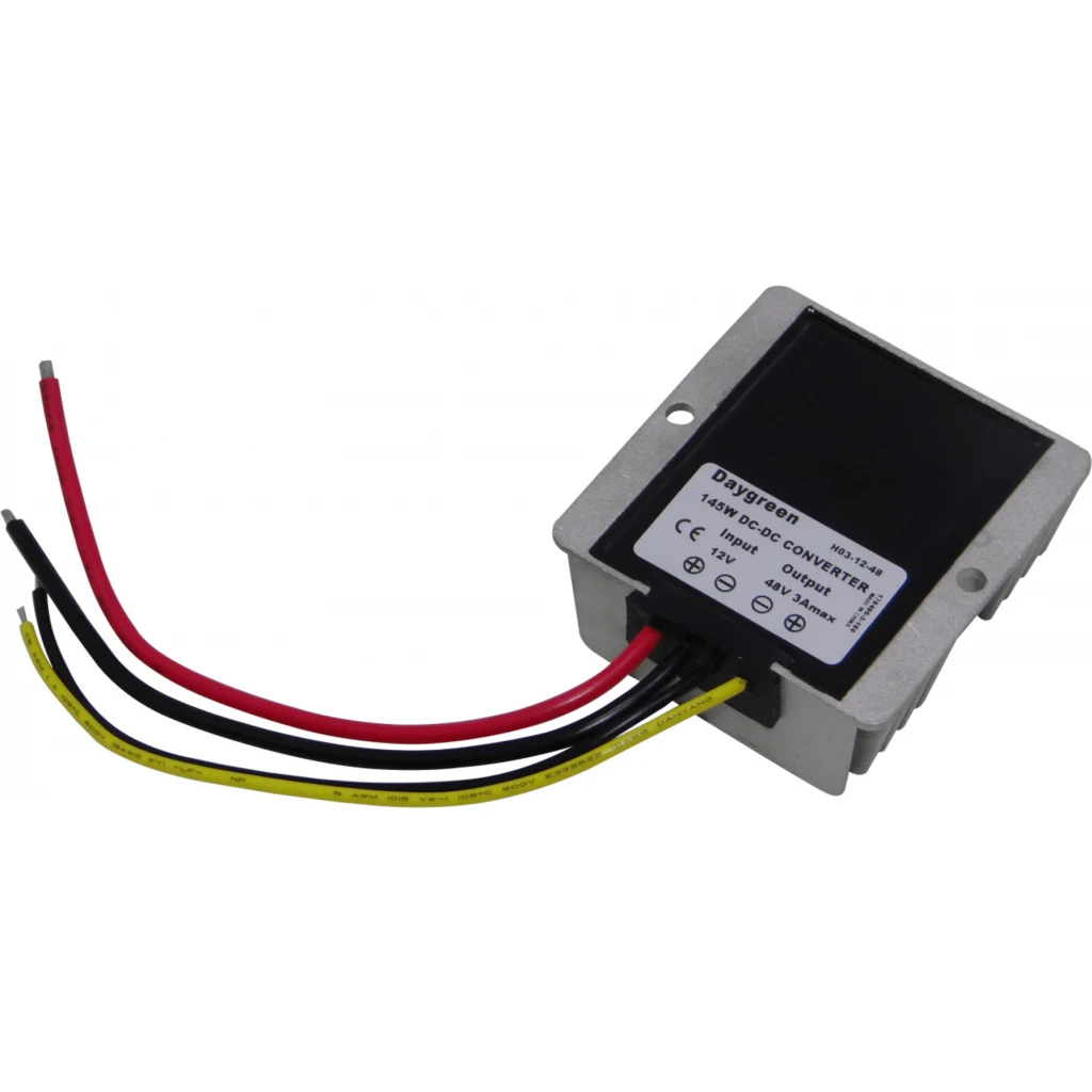 Imagen 3 de Convertidor in:11-16VDC in:12V out:48VDC 3A 144W IP68 Step Up Boost
