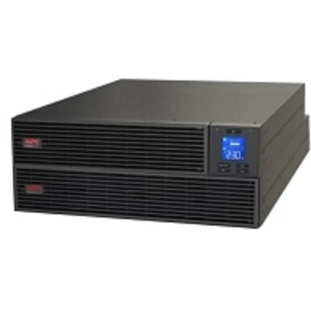 UPS APC 6KVA 6000W Rack OnlineEasy 4U + 4 Cajas Bateria Rieles