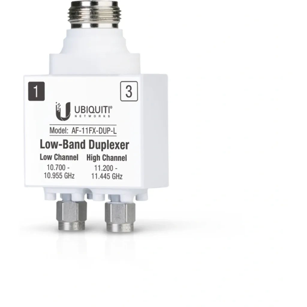 Imagen 1 de UBIQUITI inc-DUP-H 11GHz inc-antena 35dBi 1-1000 1-MGMT 1,2Gbps inc50V