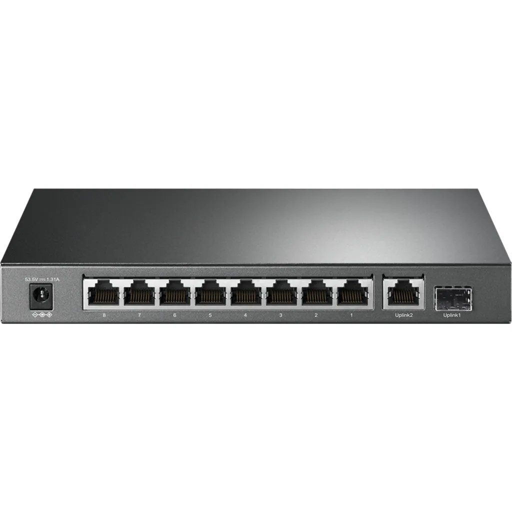 Imagen 1 de Switch TP-Link TL-SG1210P 8x 10/100/1000 (PoE+) + 1x1 sin gestionar 