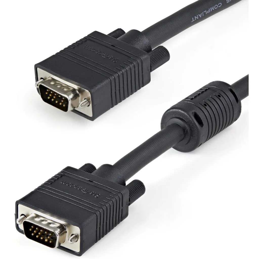 Cable VGA M/M Alta Resolución Longitud 3 metros Negro StarTech