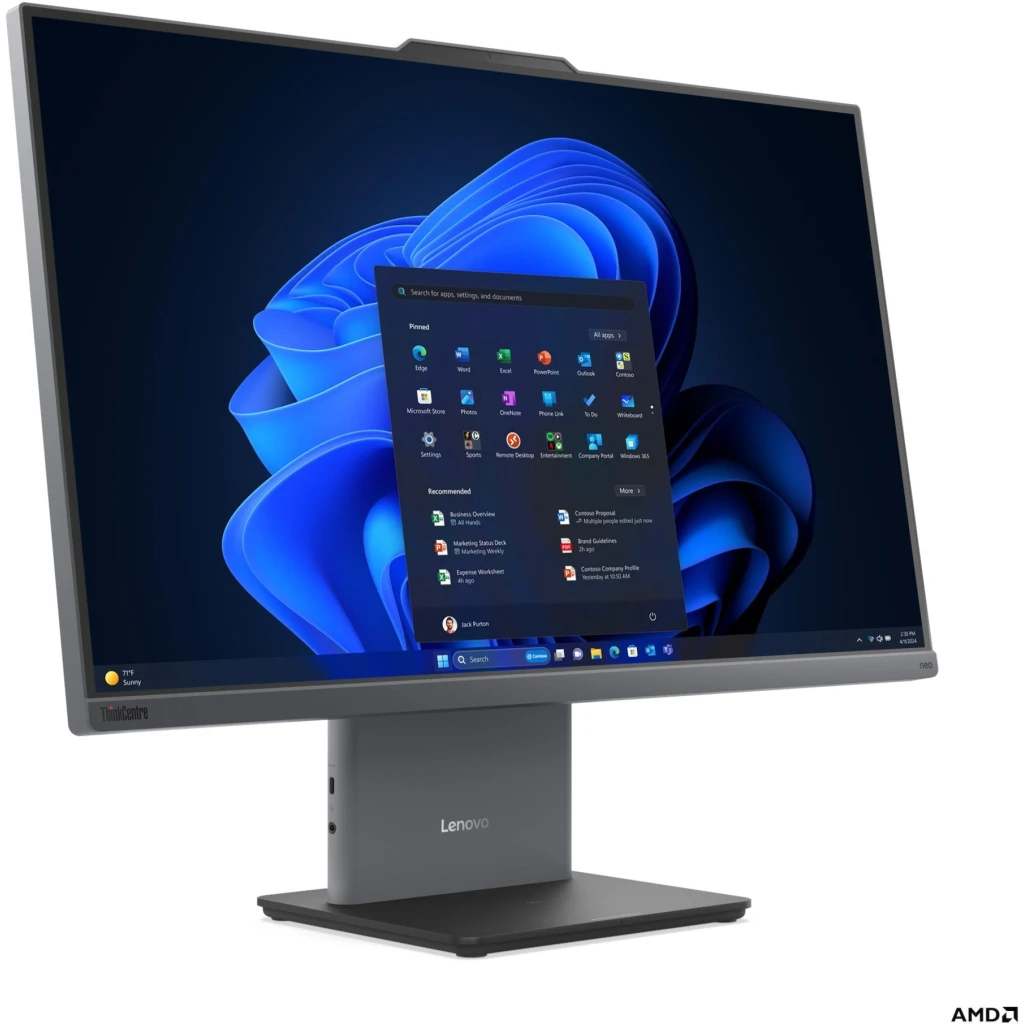 Imagen 8 de Computador Lenovo AIO ThinkCentre Neo 55a 24 G6 Ryzen 7 250 16GB 512GB 23.8"W11P