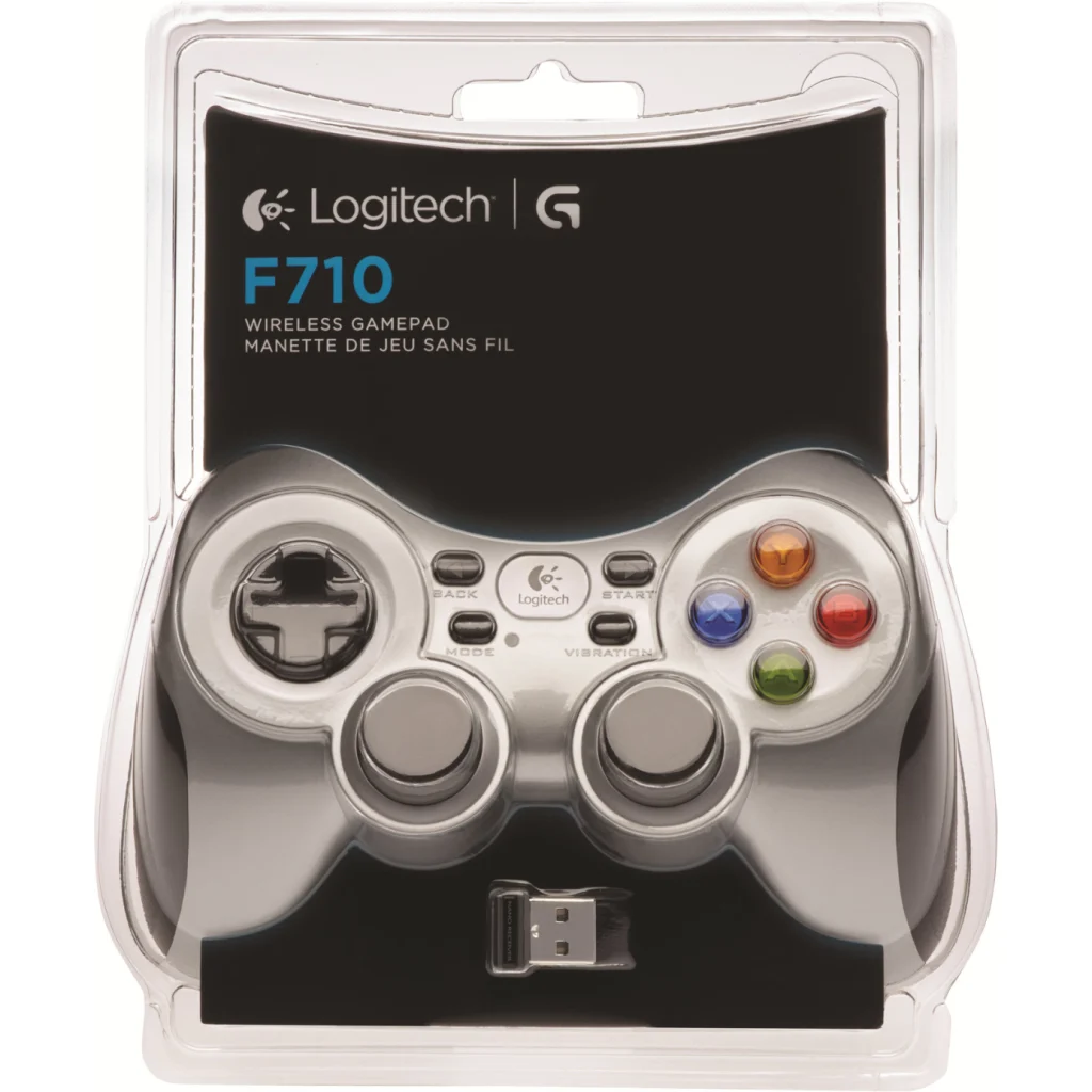 Imagen 3 de Joystick Inalámbrico Logitech F710, Vibración, Recubrimiento Goma, PC