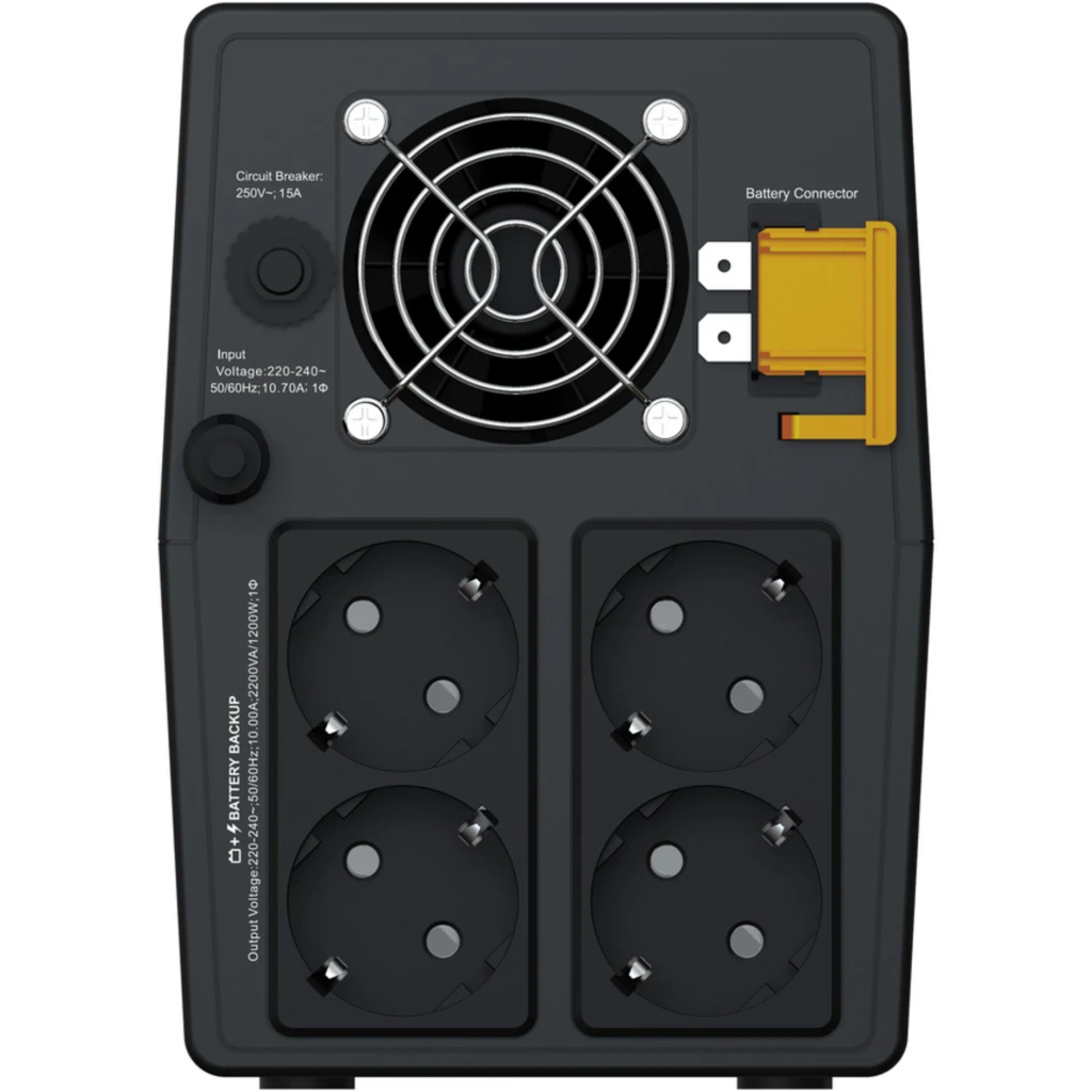 Imagen 2 de UPS APC Easy BVG2200I 2200VA 1200W Interactiva c/Regulación Automática de Voltaj