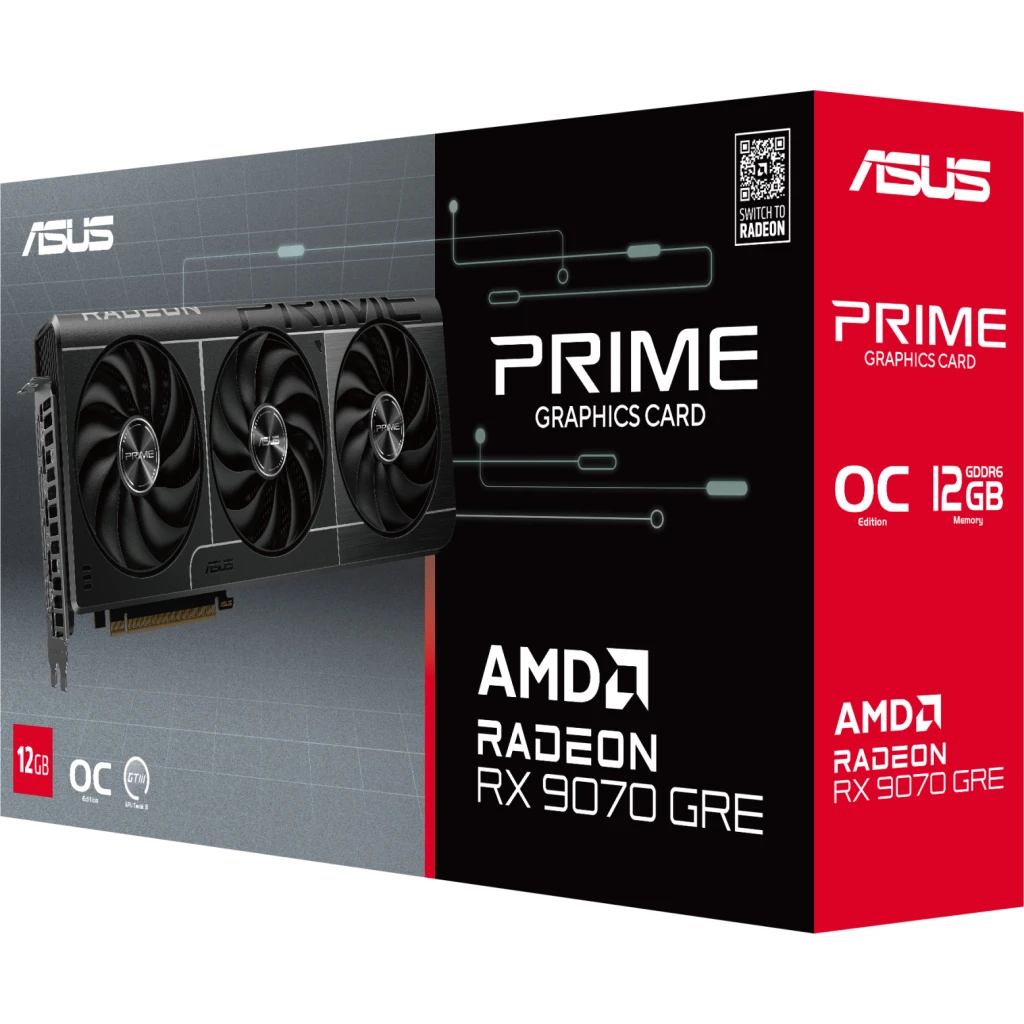 Imagen 10 de Tarjeta de Video Asus Prime Radeon RX9070GRE O 12G