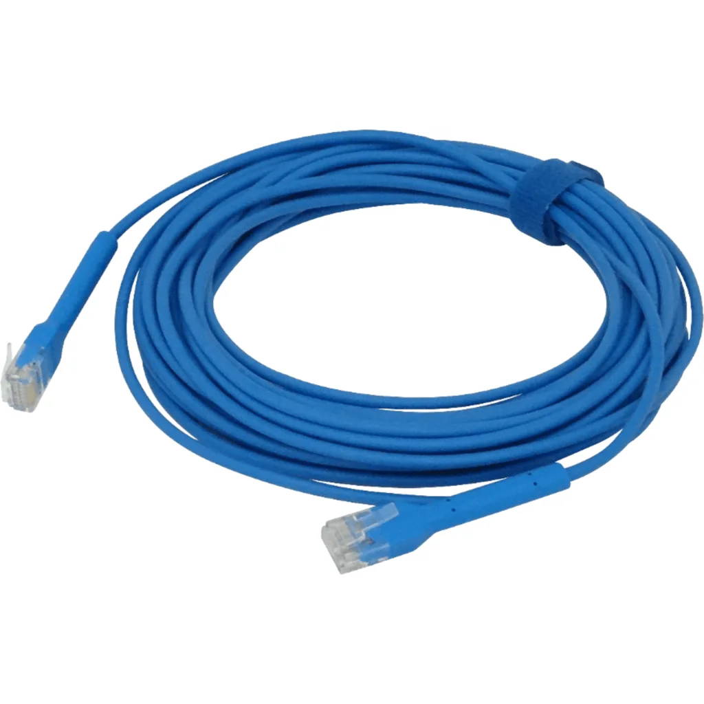 Imagen 2 de Cable de Red Ubiquiti Cat 6 RJ-45 Color Azul Long. 8 metros UC-PATCH-8M-RJ45-BL