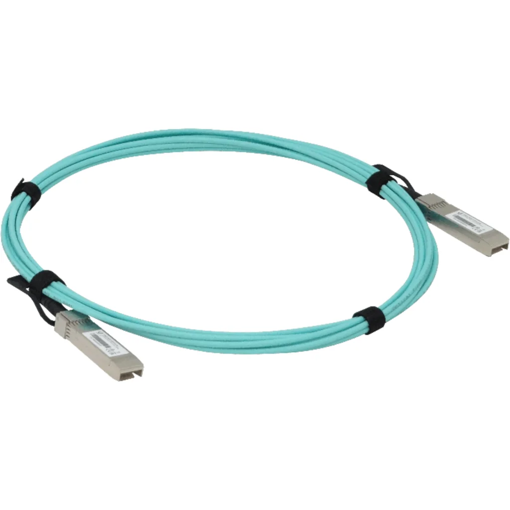 Imagen 1 de Cable Fibra Ubiquiti UA1-5 SFP+10Gbps M/M 3mm x 5mt Directa UACC-AOC-SFP10-5M