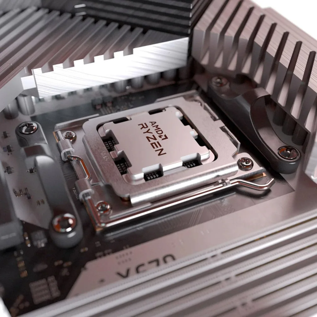 Imagen 1 de CPU S/ AM5 RYZEN 5 8600G/ WITH COOLER 5.0 GHZ MX BOOST 4.3GHZ 6 CORE 12THREAD AMD