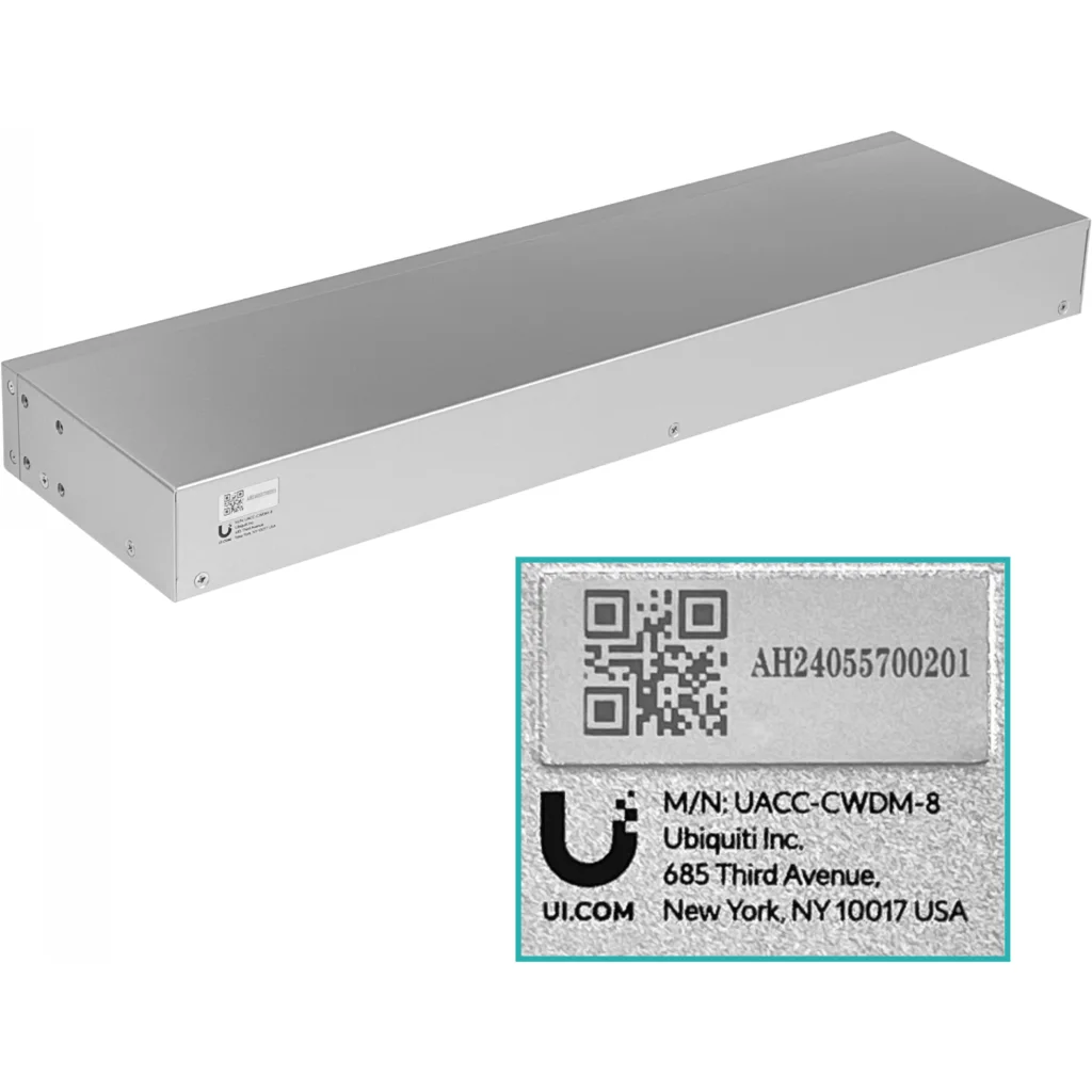 Imagen 4 de UI MuxDemux8 LC/UPC 1450-1590nm 1-COM 1-MON De-Multiplexor UACC-CWDM-8