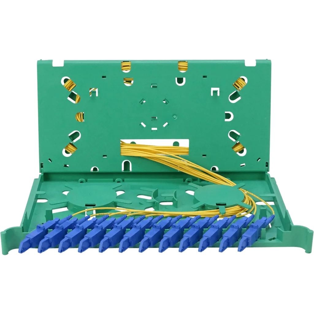 Imagen 3 de Bandeja 12-E2000/UPC p/Cabecera tipo ODF incluye pigtails-SM y coplas
