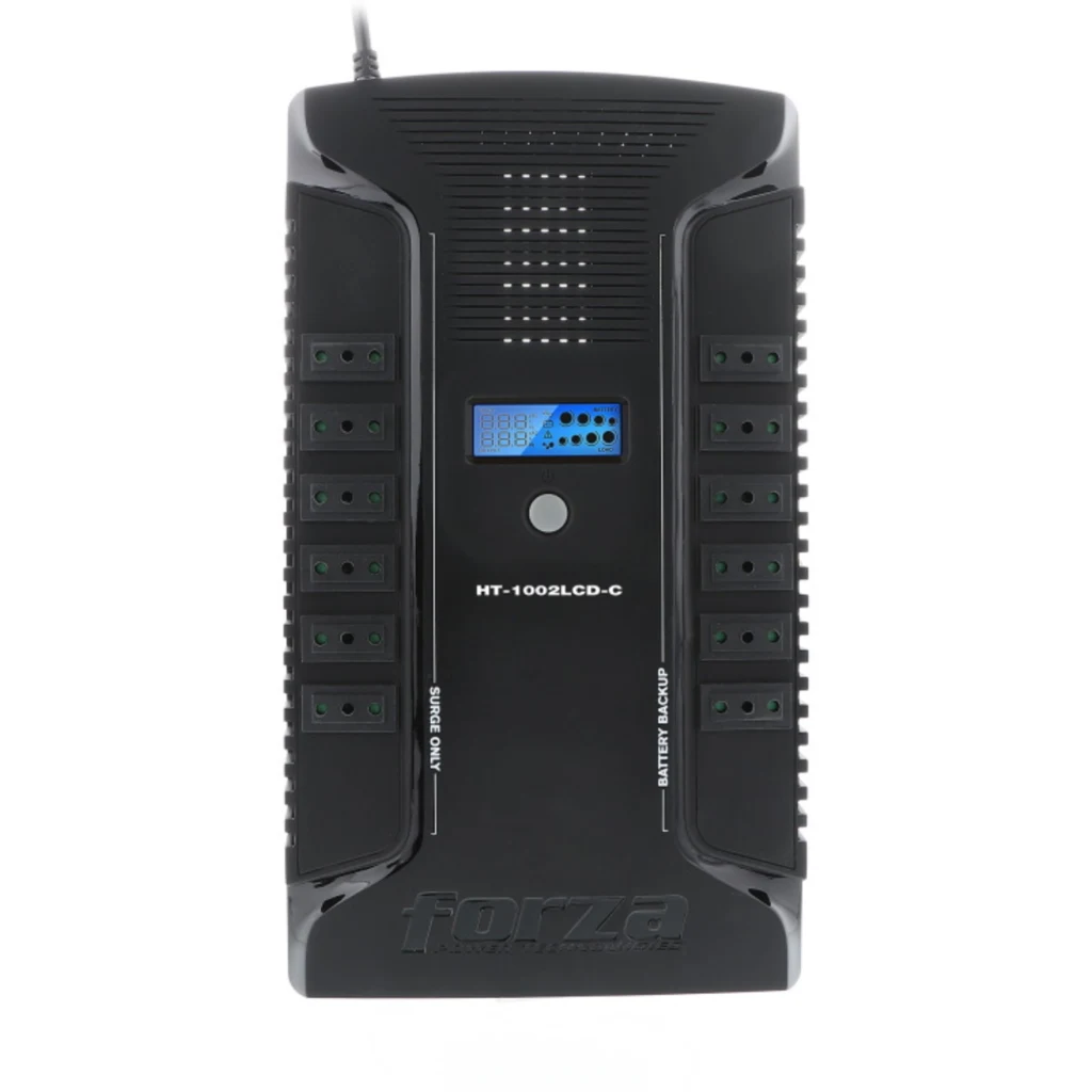 UPS Forza 1000VA/500W interactiva 12 tomas Nacional 2 USB