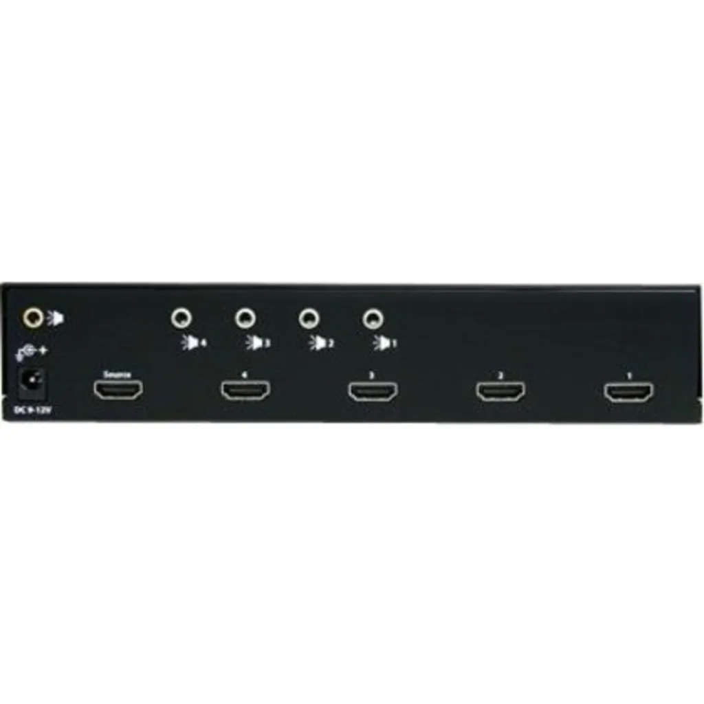 Imagen 5 de Multiplicador HDMI de 4 puertos y amplificador de señal-Splitter-1920x1200-1080p
