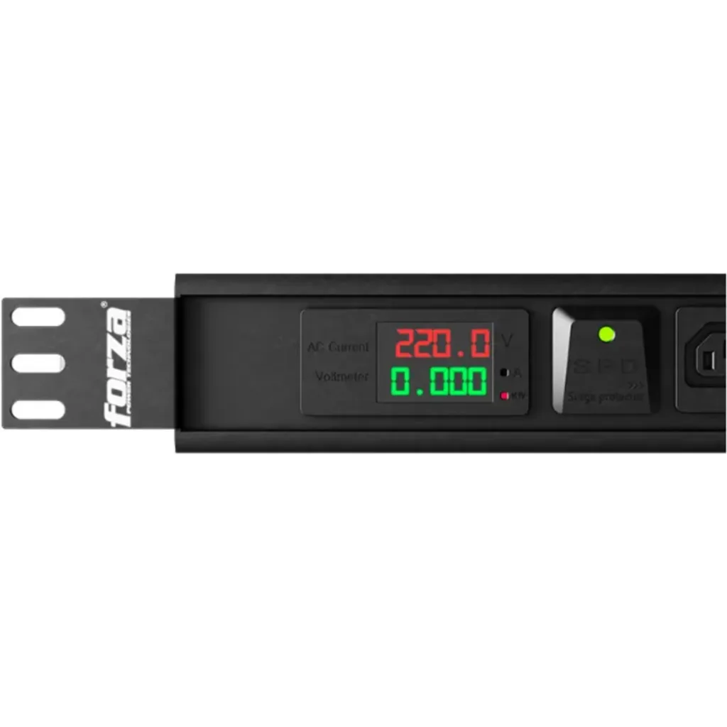 Imagen 2 de Forza - Power distribution unit - Rack-mountable - AC 200/240 V - 30 Tomas de Corriente - 6-C19 24-C13 0U SPD Metered