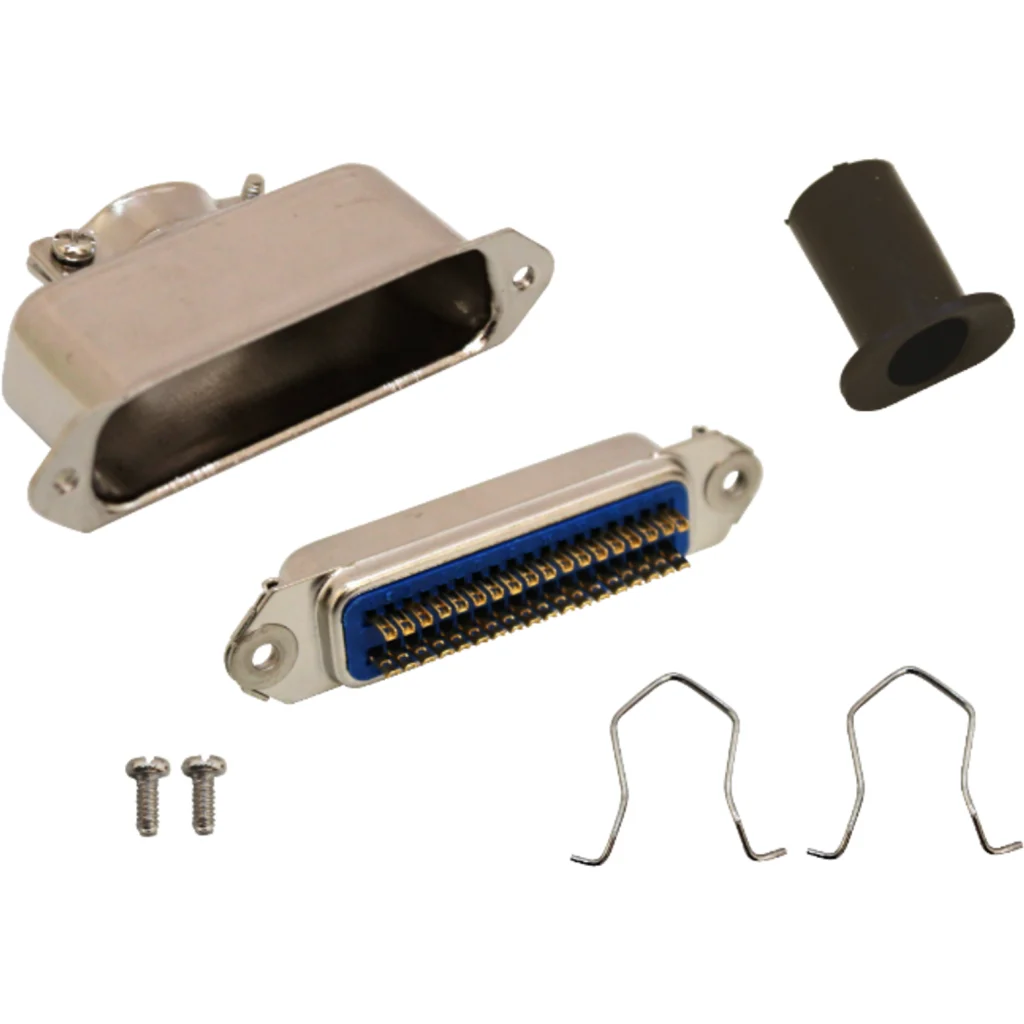 Imagen 2 de Conector 36-pin Hembra soldable Centronics CEN36 c/Tapa-Metalica