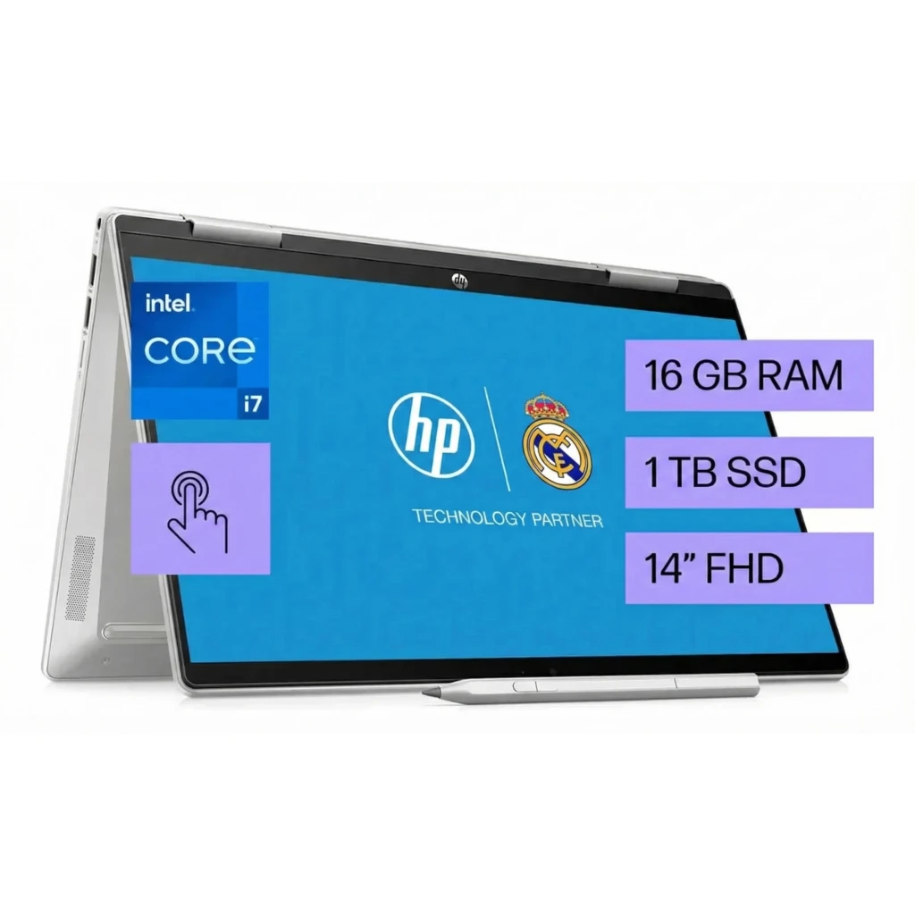 Notebook HP Pavilion x360 I7-1355U RAM 16GB SSD 1TB 14""Touch W11H