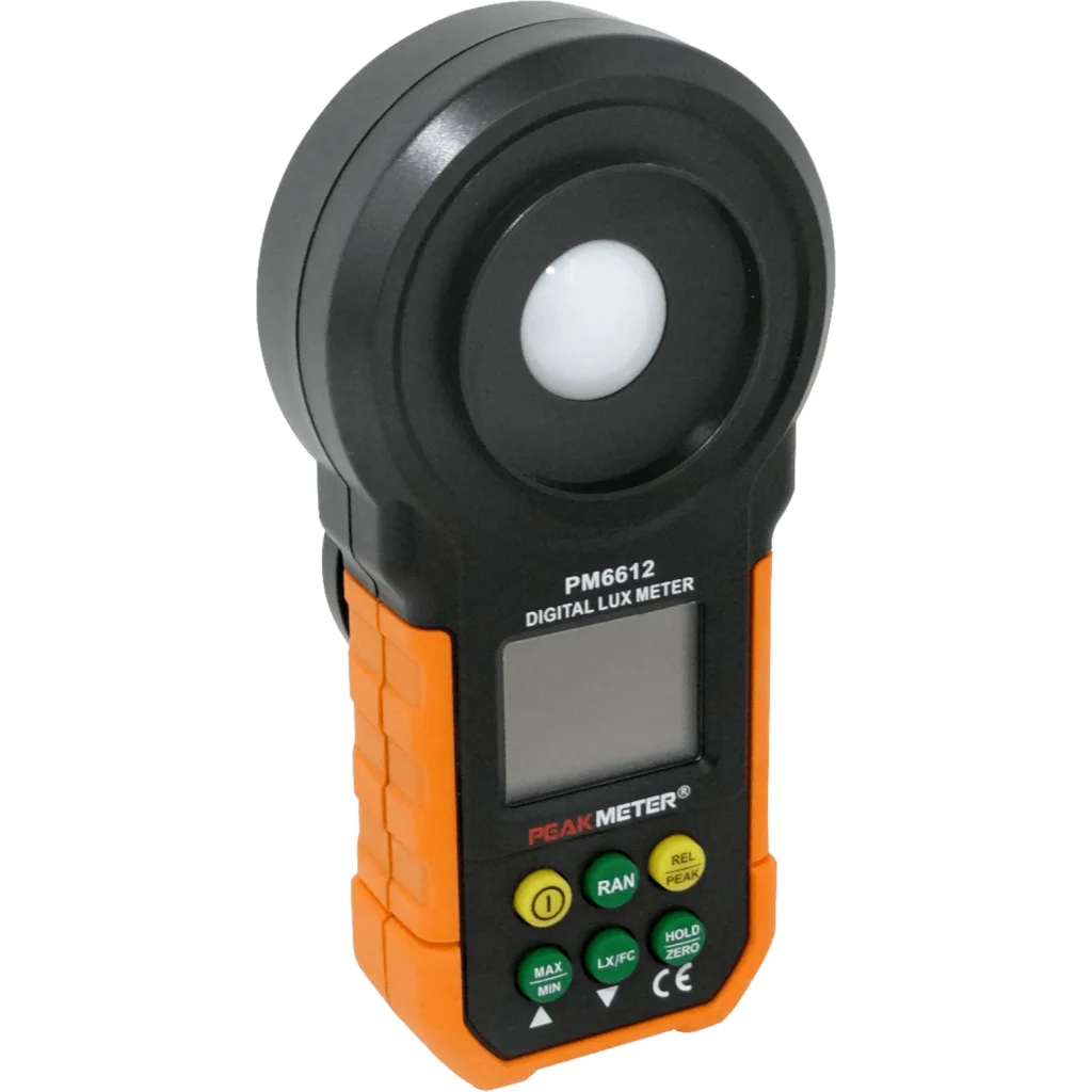 Imagen 1 de Luxometro Digital req-Bateria-9V 0-200000Lux 320-730nm