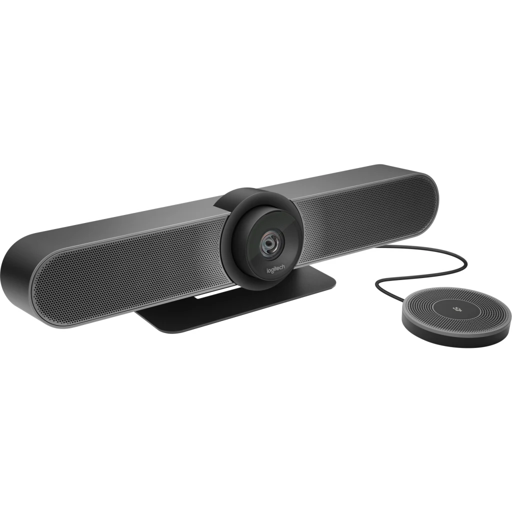 Imagen 1 de Cámara Video Conferencia Logitech MeetUp 4K Bluetooth 120° + Expansion Mic Combo