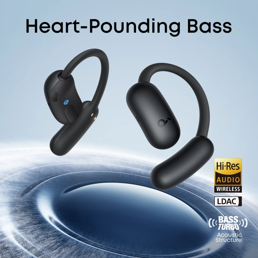 Imagen 6 de soundcore Audifono Open Ear AeroFit 2 Negra