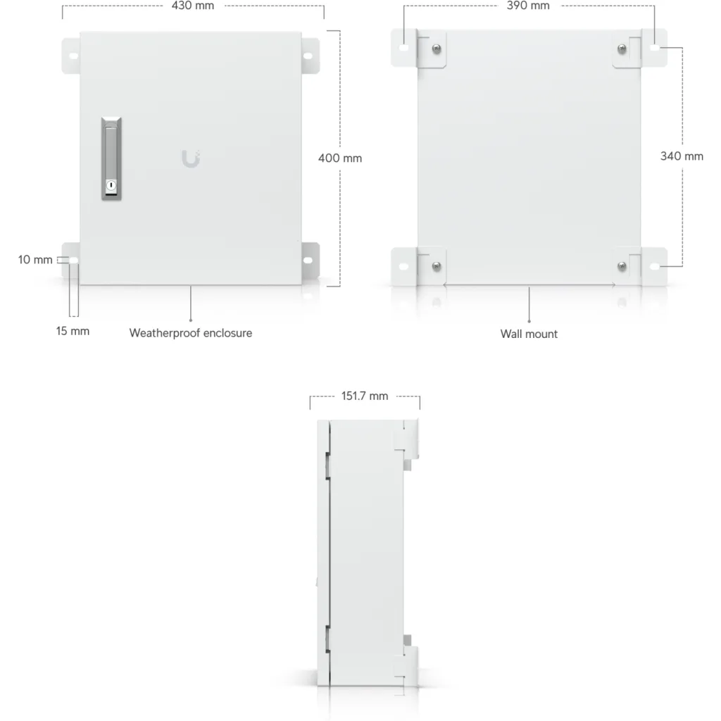 Imagen 9 de Ubiquiti - Junction Box - ndoor/outdoor UniFi enclosure