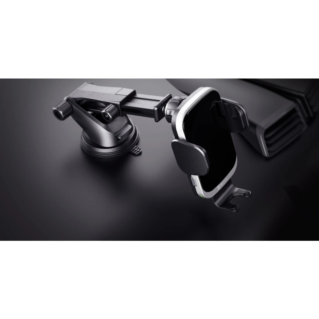 Imagen 15 de Klip Xtreme - Car wireless charging holder - 15 Watt - 24 pin USB-C - Cellular phone - Wireless - Para Smartphones - Automatic