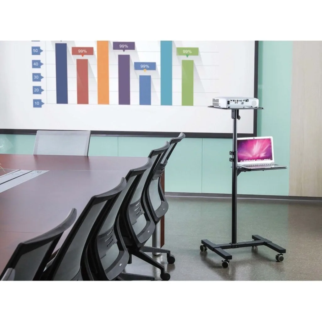 Imagen 7 de Soporte Móvil para Proyector y Portátil, ajustable para Presentaciones  StarTech