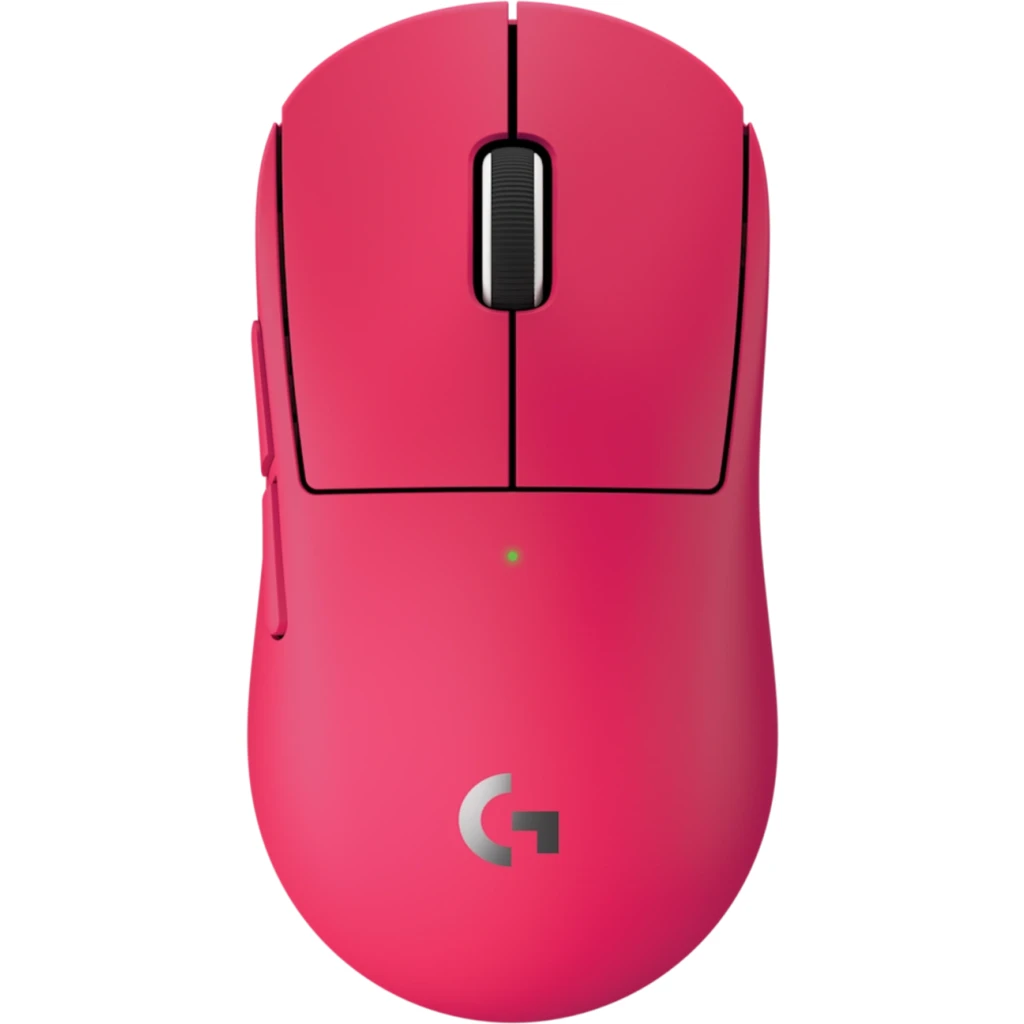 Mouse Inalámbrico Gamer Logitech Pro X SuperLigth 2C SenHero 2 LIGTHFORCE Rosado